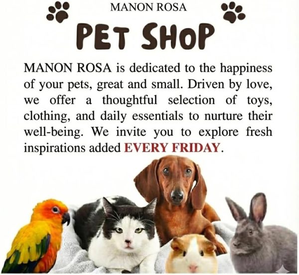 MANON ROSA Dog Polo Shirt Striped Breathable Small Breeds-5