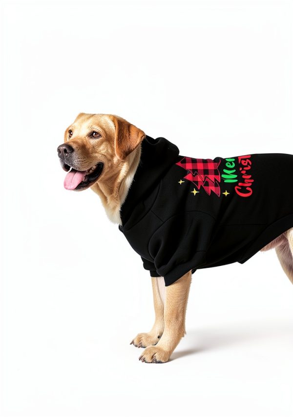 EXPAWLORER Dog Hoodie Christmas Theme Warm Pet Clothing-5