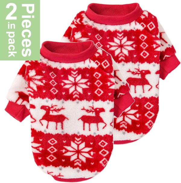 POMIU Dog Sweaters Soft Breathable Small Dogs Cats-1