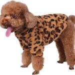 GreenJoy Dog Sweater Fleece Leopard Print Pet Apparel-0