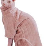 Kitipcoo Cat Sweater Coral Fleece Warm Hairless Pet Apparel-0
