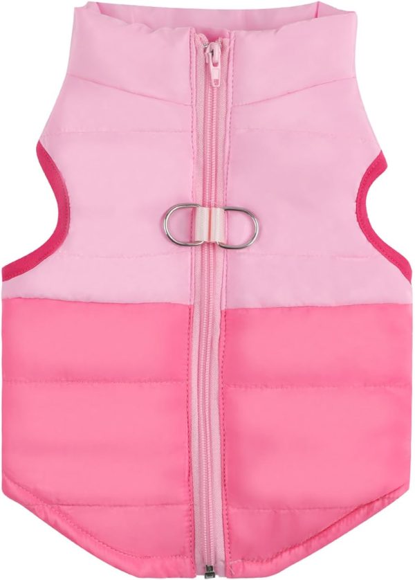 LONTEPET Dog Coat Warm Vest Small Dogs Cats Soft Material-0