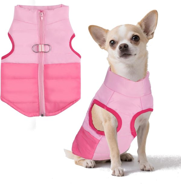 LONTEPET Dog Coat Warm Vest Small Dogs Cats Soft Material-1