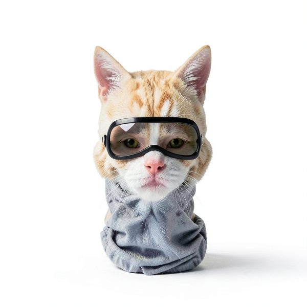 Cat Ski Mask Summer Music Festival UV Protection Unisex-5