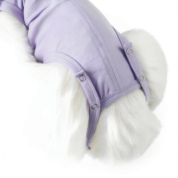 Kukaster Cat Recovery Suit Cotton Elastic Wound Protection-2