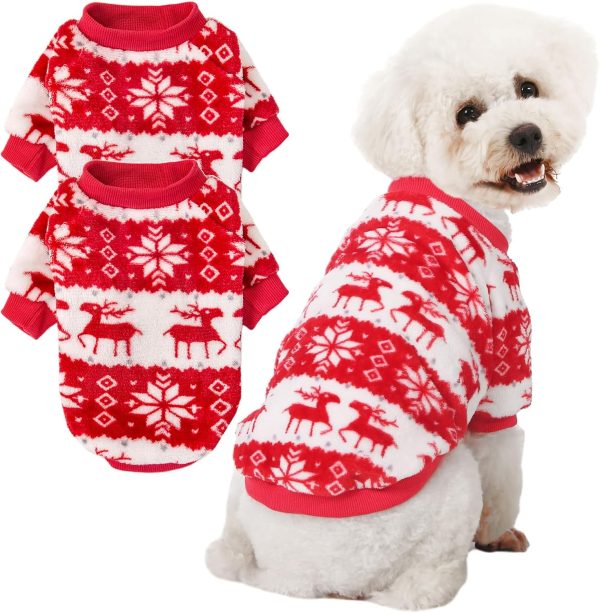 POMIU Dog Sweaters Soft Breathable Small Dogs Cats-0