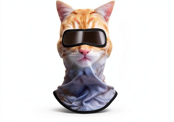 Cat Ski Mask Summer Music Festival UV Protection Unisex-2
