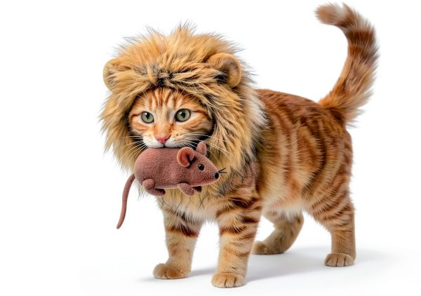 OMG Adorables Lion Costume for Cats and Dogs Fluffy Mane-1