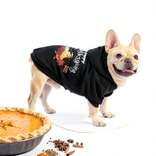 Dog Hoodie EXPAWLORER Ribbed Warm Pet Apparel-7