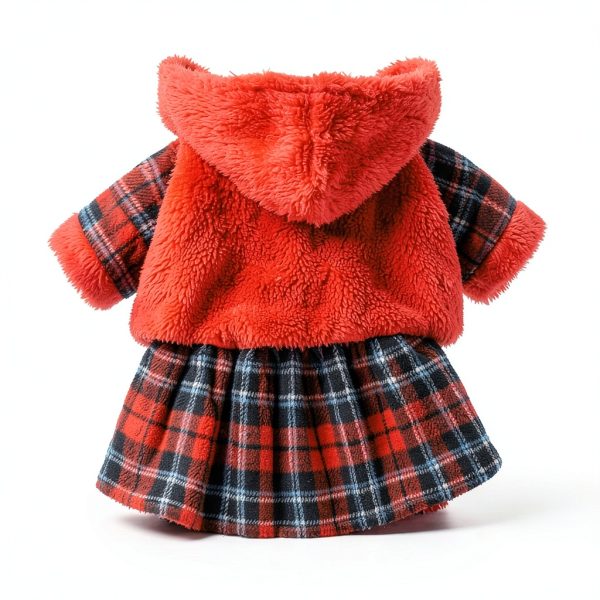 Shifenmei Dog Sweater Fleece Hoodie Small Pet Winter Coat-5
