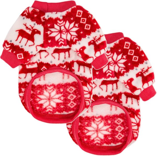 POMIU Dog Sweaters Soft Breathable Small Dogs Cats-2