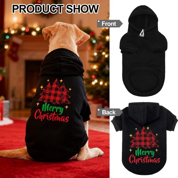Dog Hoodie EXPAWLORER Warm Ribbed Design-4