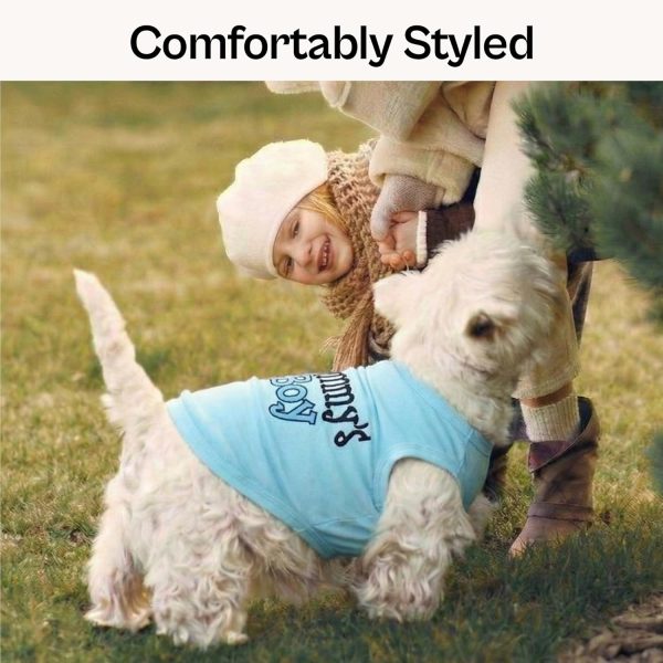 Parisian Pet Dog T-Shirts Embroidered Family Apparel Pet-5