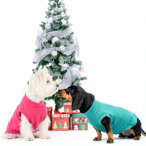PUMYPOREITY Cat Sweater Fleece Warm Winter Pet Apparel-7