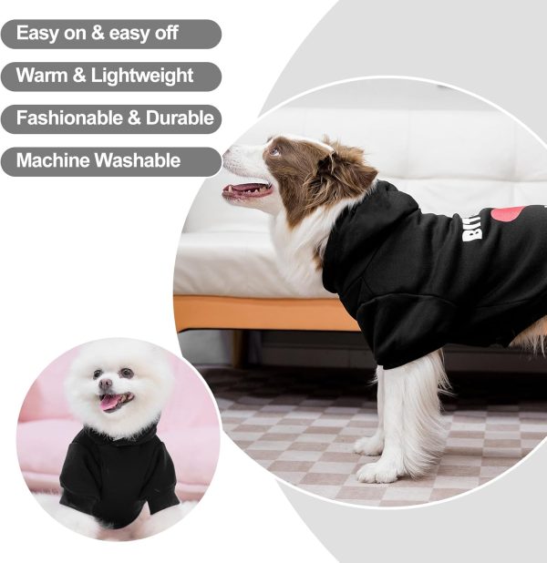HAOBO Dog Hoodie Cozy Fabric Sports Design Leash Hole-5
