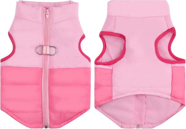 LONTEPET Dog Coat Warm Vest Small Dogs Cats Soft Material-2