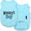 Parisian Pet Dog T-Shirts Embroidered Family Apparel Pet-0