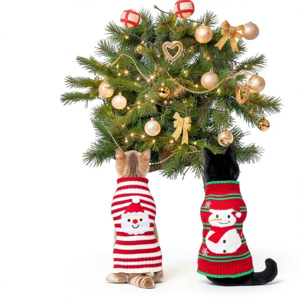Cat Christmas Sweaters by GOYOSWA Pet Apparel-3