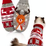 Cat Christmas Sweater HYLYUN Acrylic Pet Apparel-0