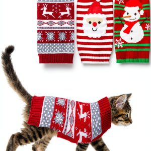 Cat Christmas Sweaters by GOYOSWA Pet Apparel-0