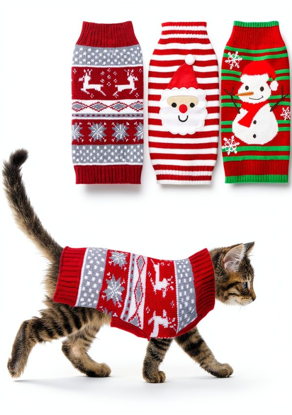 Cat Christmas Sweaters by GOYOSWA Pet Apparel-0