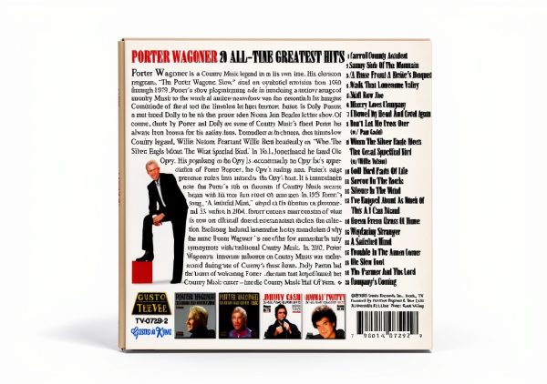 Tee Vee Records Nashville Country CD 2007 Release 1 Disc 5.66x4.93 in-1