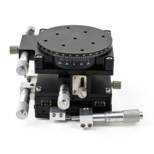 4 Axis Manual Linear Stage FXEIPOL Sliding Table with Locking Screw-0