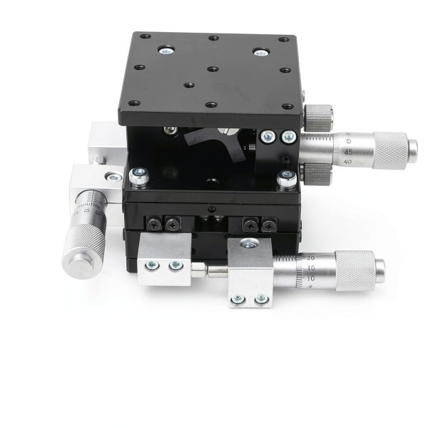 Garosa LD60-LM XYZ 3-Axes Linear Stage 60x60mm Manual Sliding Table-2