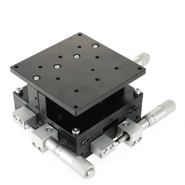 EVTSCAN XYZ 3 Axis Linear Stage 90x90mm Micrometer Anodized Aluminum-8
