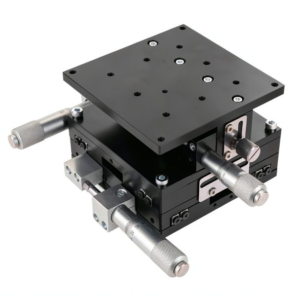 EVTSCAN XYZ 3 Axis Linear Stage 90x90mm Micrometer Anodized Aluminum-2