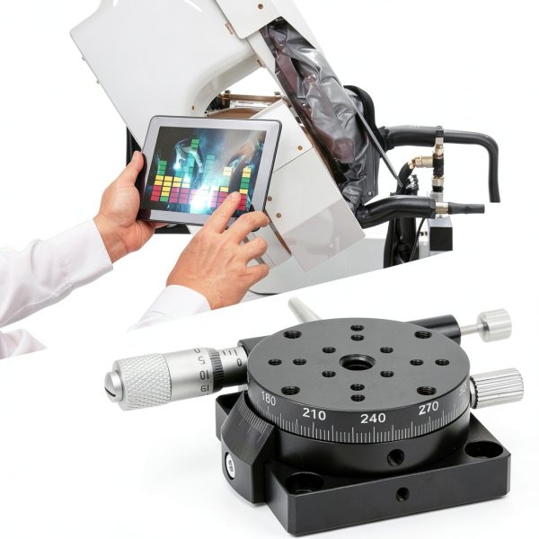 R Axis Trimming Station Starrypxl Linear Stage Aluminum Alloy 40mm-3