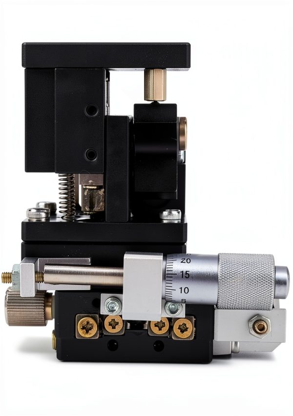 Manual Displacement, LD40LM 3 Axes XYZ Linear Stage Trimming Bearing Tuning Sliding Table 4040mm Movement, Aluminium Alloy, Microscope-4