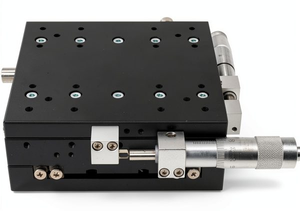 XY Axis Linear Stage LY125-LM QAVODB 125x125mm Aluminum Table-5