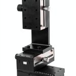 Walfront Linear Translation Stage 40x90mm Manual XYZ 3‑Axis Aluminum-0