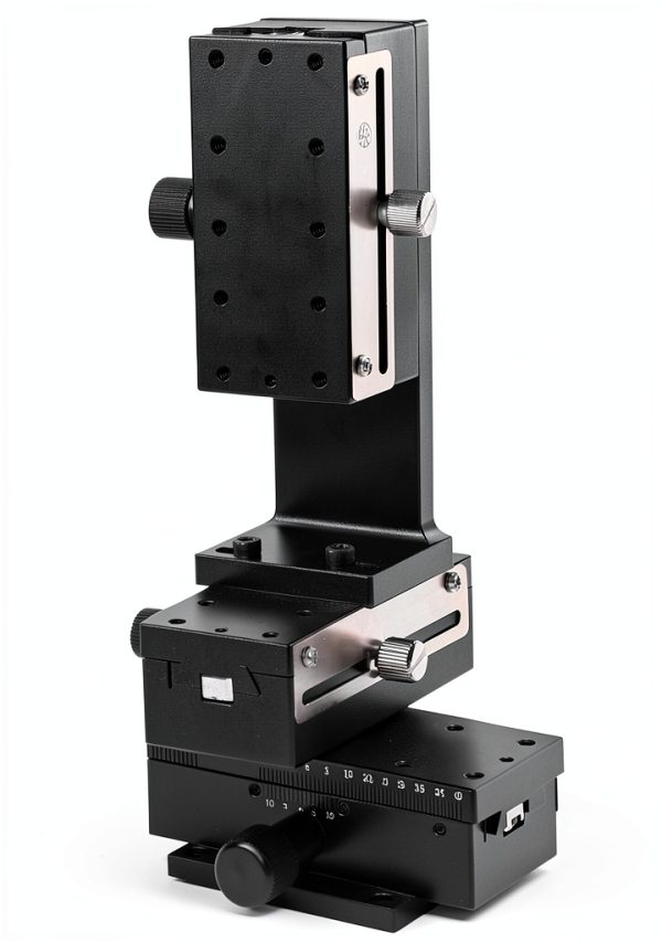 Walfront Linear Translation Stage 40x90mm Manual XYZ 3‑Axis Aluminum-0