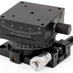 Manual Linear Stage Vituord 60x60mm Goniometer with ±20° Tilt Scale-0