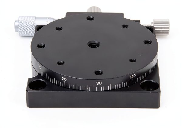 RS60-L Manual Trimming Station Displacement Platform Linear Stage Tuning Slide Table φ60mm-3