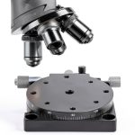 RS60-L Manual Trimming Station Displacement Platform Linear Stage Tuning Slide Table φ60mm-0