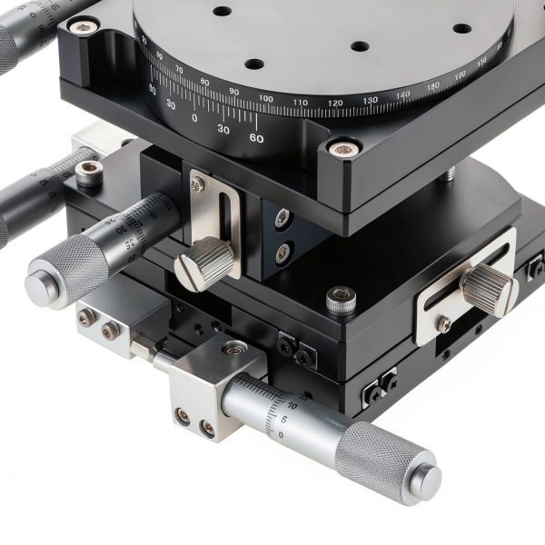 4 Axis Manual Linear Stage FXEIPOL Sliding Table with Locking Screw-4