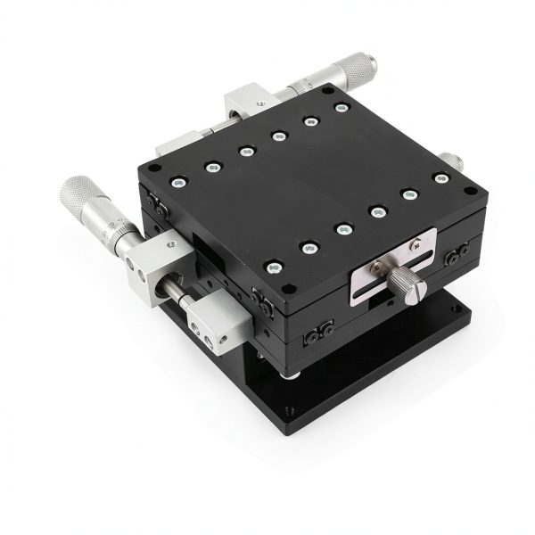 EVTSCAN XYZ 3 Axis Linear Stage 90x90mm Micrometer Anodized Aluminum-6