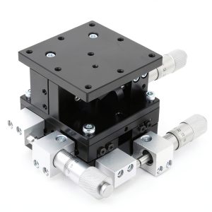 Garosa LD60-LM XYZ 3-Axes Linear Stage 60x60mm Manual Sliding Table-0