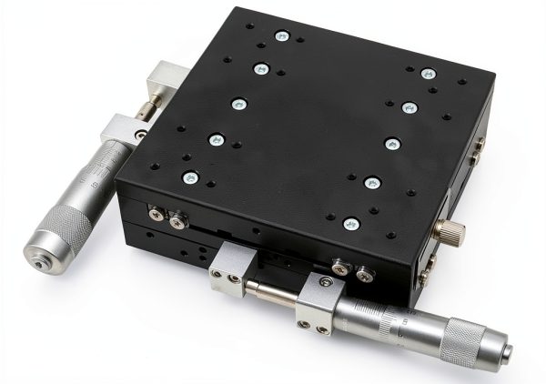 XY Axis Linear Stage LY125-LM QAVODB 125x125mm Aluminum Table-1