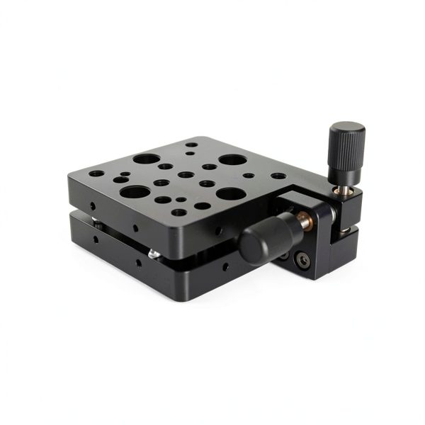 Precision Rotary Tilt Table top-tool 73x68mm ±4° Pitch ±2° Deflection-0