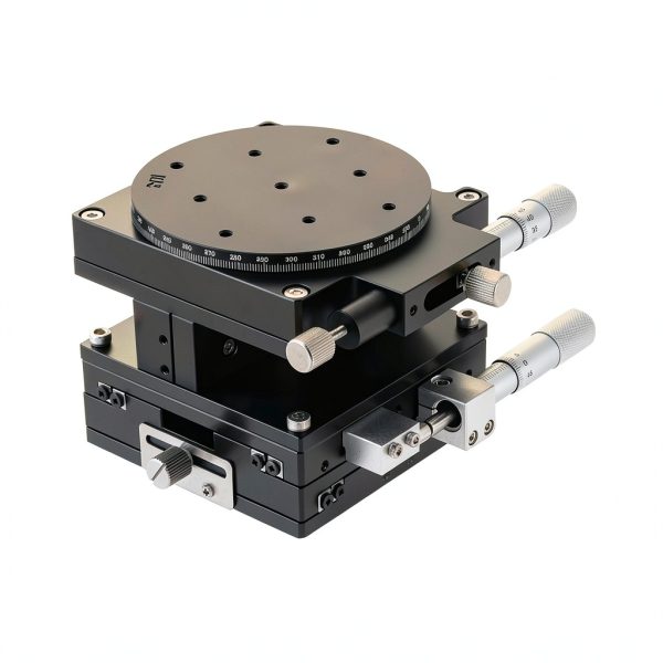 4 Axis Manual Linear Stage FXEIPOL Sliding Table with Locking Screw-3