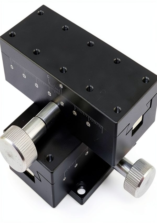 XY Dovetail Stage MPositioning Roller Table 60 mm Travel Pinion Rack-0