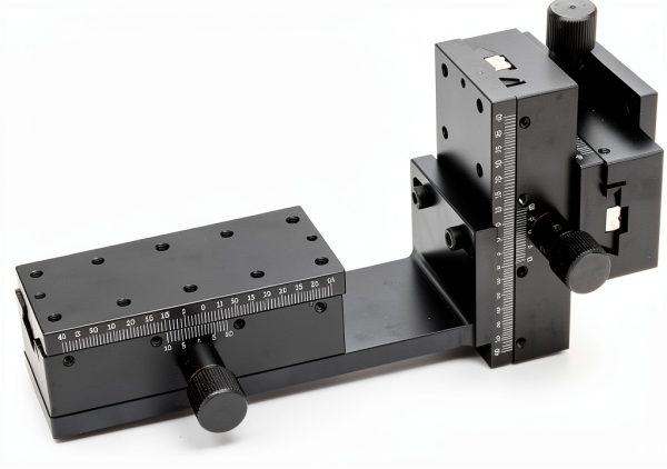 Walfront Linear Translation Stage 40x90mm Manual XYZ 3‑Axis Aluminum-1