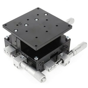 EVTSCAN XYZ 3 Axis Linear Stage 90x90mm Micrometer Anodized Aluminum-0