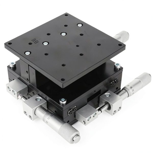 EVTSCAN XYZ 3 Axis Linear Stage 90x90mm Micrometer Anodized Aluminum-0