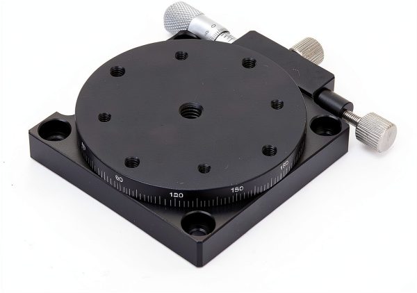 RS60-L Manual Trimming Station Displacement Platform Linear Stage Tuning Slide Table φ60mm-2