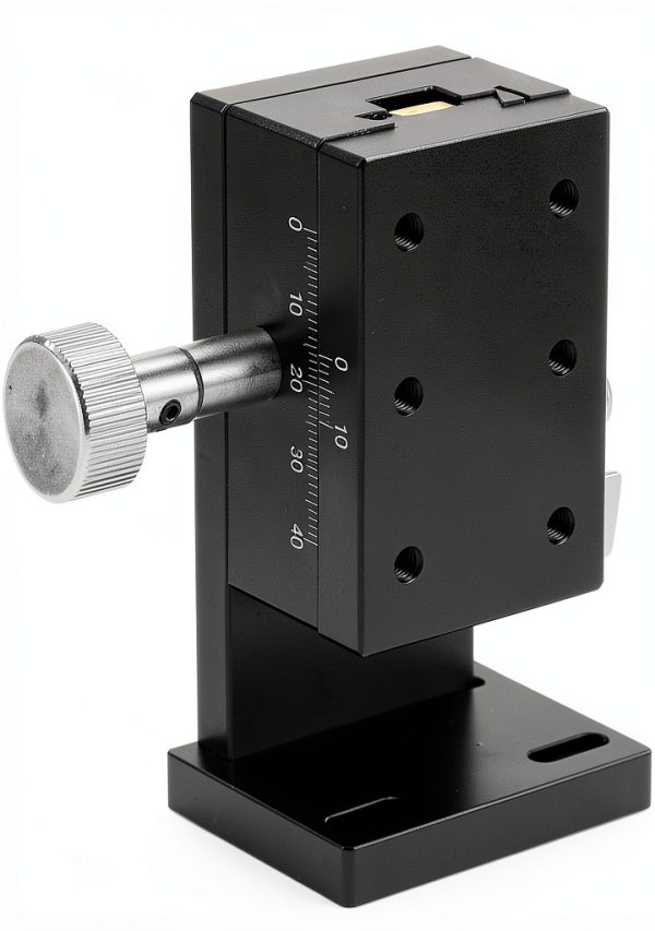 Z Axis Linear Stage Rack Pinion Dovetail Table Ftvogue Aluminum-0